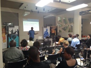 Penplusbytes showcase Transformative Governance project using tech at global event