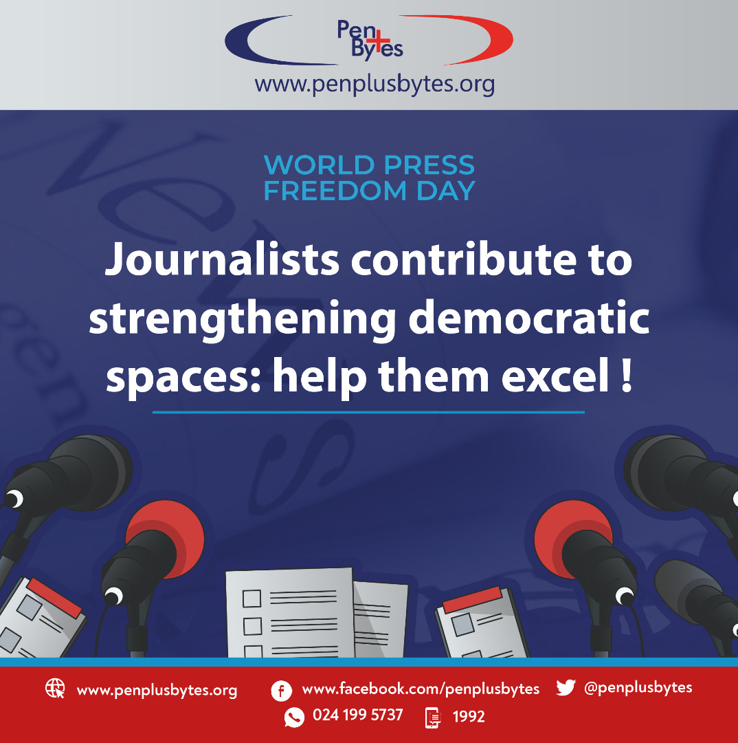 Journalists contribute to strengthening democratic space: help them excel!