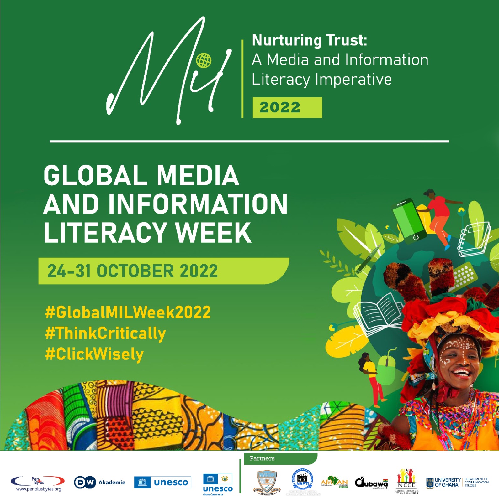 Penplusbytes convenes local activities to mark 2022 Global Media and Information Literacy Week in Ghana